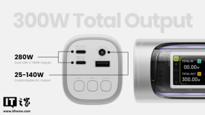 Shargreek визуализира Shargeek 300 Power Bank в чужбина, увеличава преносимата изходна мощност до 300 W