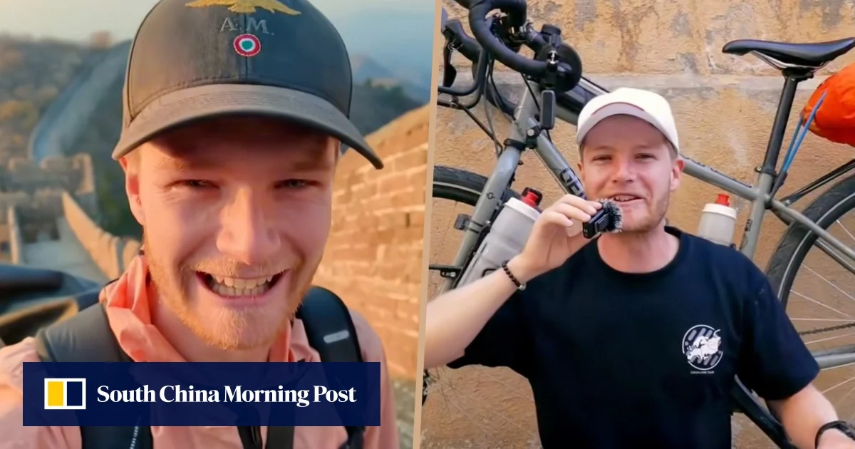 Французин изминава 18 000 км с велосипед до Китай