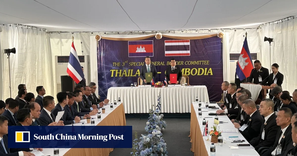 Тайланд и Камбоджа подписаха споразумение за примирие