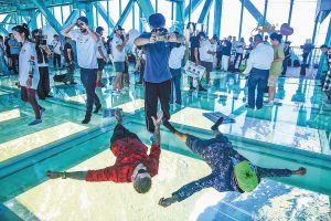 Височина на атракция: Мостът Гуейджоу е магнит за търсачите на силни усещания