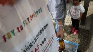 Как ежедневното олио за готвене помага на Япония да се бори с кризата с авиационното гориво